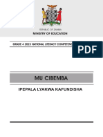 3B Icibemba Literacy 2023 Grade 4 TG