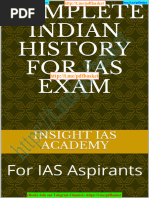 Complete Indian History For IAS Exam For IAS Aspirants Insig