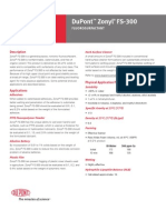 Zonyl Fs 300 Tech Data Sheet