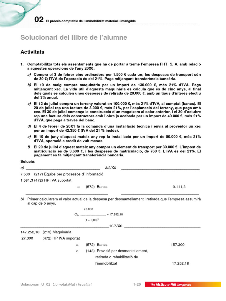 Solucionario Contabilidad Pdf