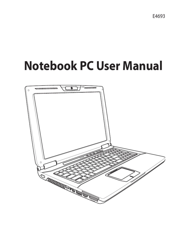 Notebook PC User Manual | PDF | Usb | Personal Computers