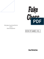 Fake Chess Book of Games Vol 2 - SPC - Booklet