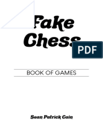Fake Chess Book of Games - SPC - Singles