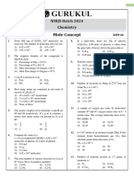 Mole Concept - DPP 02 (Of Lec 05) - NSEJS Batch 2024