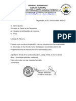 Ejemplo de Solicitud de Priorizacion de Centros Educativos