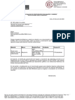 Consulta Tecnica Detector de Cables y Su Aplicacion Ministerio de Relaciones Exteriores Oficio DRM PERÚ