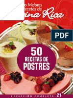 Cocina Rica Postres