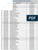 83 - 2011 MCC Spare Parts List