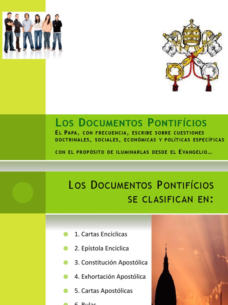 Los Documentos Pontificios PDF Papa Sello (emblema)