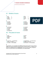 Cam IGCSE Spanish Grammar WB Answers