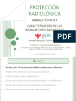 UT 4 Caracterización de Las Instalaciones Radiactivas - Diapositivas