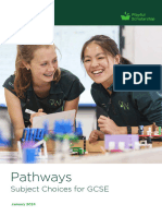 Pathways - GCSE Options 2024