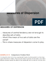 Measures of Dispersion Student