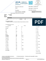 Buletin de Analize Medicale Nr. 23812950: Faur Aurora 2570219243119 65 Ani, 3 Luni F