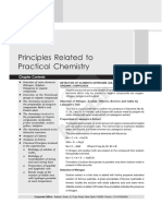 Principles Related To Practical Chemistry