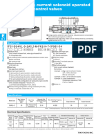 Low-Holding Current Solenoid Operated Directional Control Valves DG4VL-3