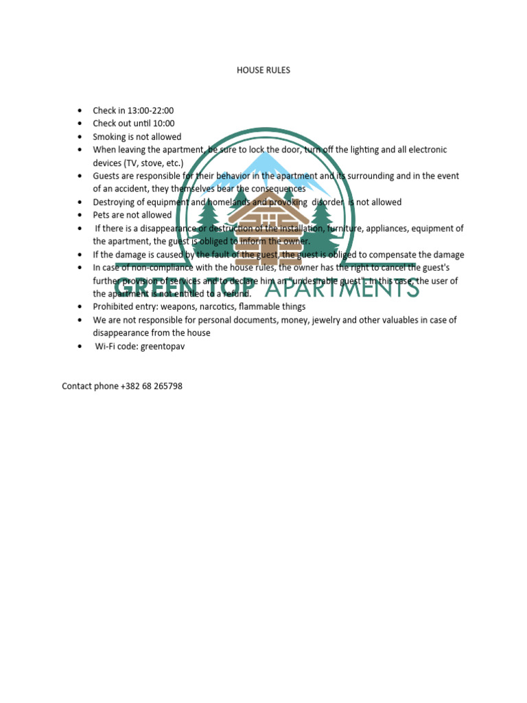 House Rules | PDF