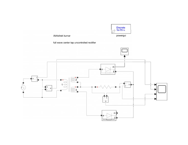 1 Phase Center Tap Uncontrolled | PDF