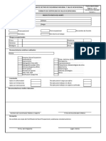 Formato Certificado de Salud Ocupacional