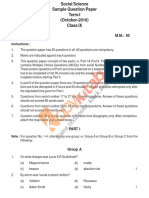 CBSE Class 9 Social Science Previous Year Papers2010