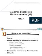 Tema 07 - Sistemas Basados en Microprocesador