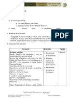 Los Alcanos - Esquema de Planificación Practica e Investigación II CyT