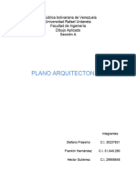 Informe 3 Planos Arquitectónicos