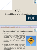 Second Phase of XBRL Implementation