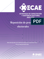 Reposición de Procesos Electorales 2024