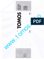 Tomos A35 Sprint Upute Manual Logo