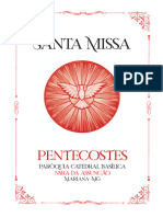 Folheto Pentecostes 2023