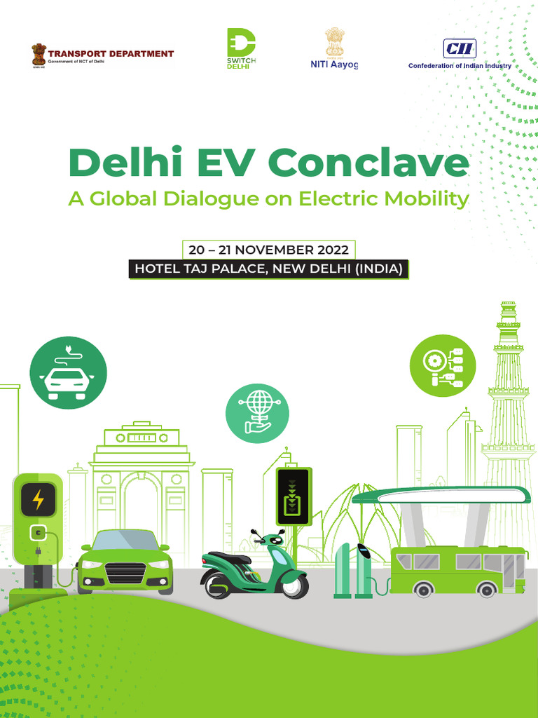 Delhi EV Conclave 2022 Overview | PDF | Electric Vehicle | Economies