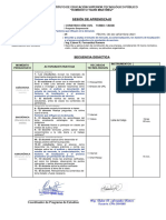 Nº 6ta. SESIÓN DE APRENDIZAJE Proyecto Empresarial