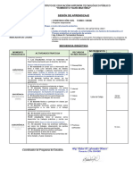 Nº 2ra. SESIÓN DE APRENDIZAJE Proyecto Empresarial