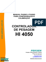 HI 4050 - Controlador de Pesagem Hardy