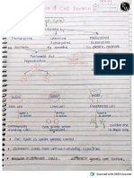 65142b5aec0df100185a3da2 - ## - Cell Cycle and Cell Division Handwritten Notes