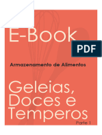 E Book Geleias Doces e Temperos Parte 1 Armazenamento de Alimentos