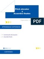 TEMA 2 Pitch Elevator y Acuerdos Finales