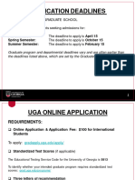 Information For International Applicants UGA