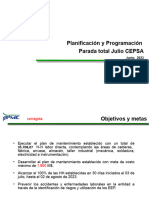 14-6-2023 Presentación Ejecutiva Planificacion Parada Julio 2023 Rev.13.06.23 Alice