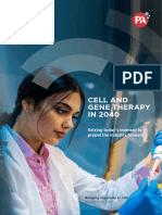 Cell and Gene Therapy in 2040 Report UK