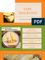 Jenis-Jenis, Langkah Pembuatan Dan Tips Penyimpanan Tape Singkong