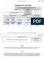 Procedimiento de Egreso de Mercancias Del Territorio Nacional PR IADDNO ADU GDE 02 Vigente A Partir Del 02 de Noviembre de 2023