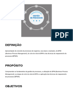 TEMA 01 - Fundamentos da Gestão de Processos