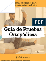 Guía de Pruebas Ortopédicas - Manual Fotográfico