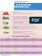 Planner Mensal de Processos Financeiros