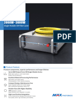 2000W-3000W SINGLE MODULE CW FIBER LASER-Leaflet