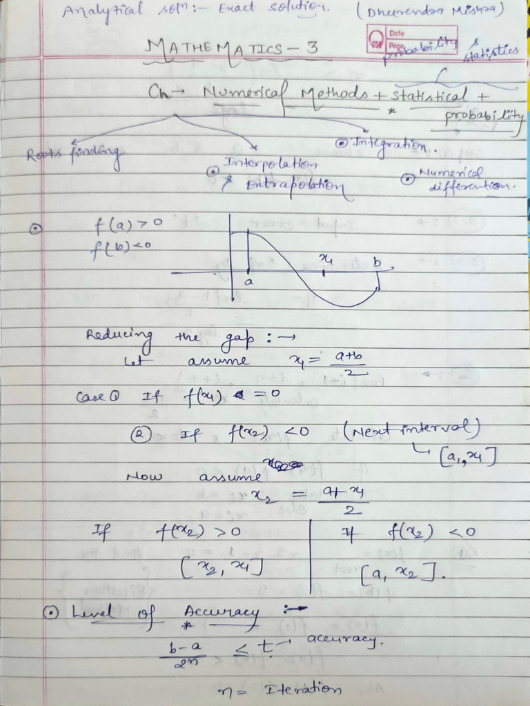 Maths Manit Sec 2 Complete Notes | PDF | Matrix (Mathematics) | Algorithms