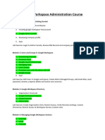 Google Workspace Administration