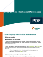 Cutter Mechanical Maintenance